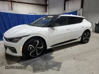 ✅ 2024 Kia EV6 GT-Line • VIN: KNDC4DLC1R5200903 • Lot: 86488295. Listed on Copart with 2,664 mi. Free auction sales archive from the USA and detailed vehicle history report at DreamBid. Image 1.