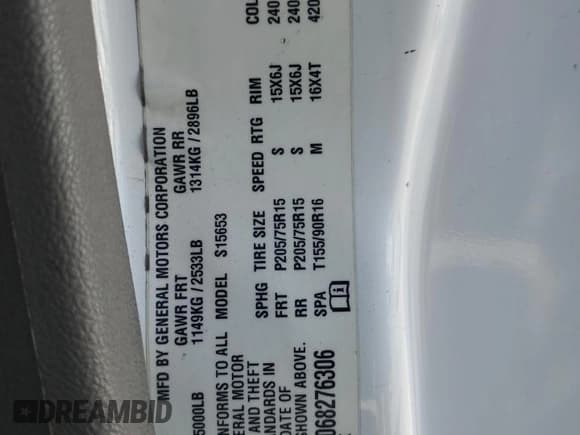 ✅ 2006 Chevrolet Colorado 1LT • VIN: 1GCCS196068276306 • Лот: 67689535. Опубликован ранее на Copart с пробегом 227 449 миль. Бесплатный доступ к архиву аукционных продаж из США и подробный отчёт об истории автомобиля на DreamBid. Изображение 12.