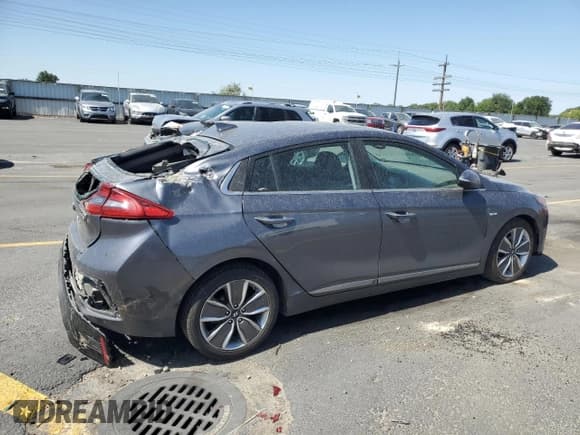 ✅ 2018 Hyundai Ioniq Limited • VIN: KMHC85LCXJU071916 • Lot: 65187015. Listed on Copart with 225,126 mi. Free auction sales archive from the USA and detailed vehicle history report at DreamBid. Image 3.