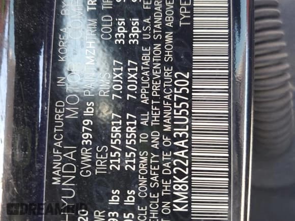 ✅ 2020 Hyundai Kona SEL • VIN: KM8K22AA3LU557502 • Lot: 58437845. Listed on Copart with 18,461 mi. Free auction sales archive from the USA and detailed vehicle history report at DreamBid. Image 12.