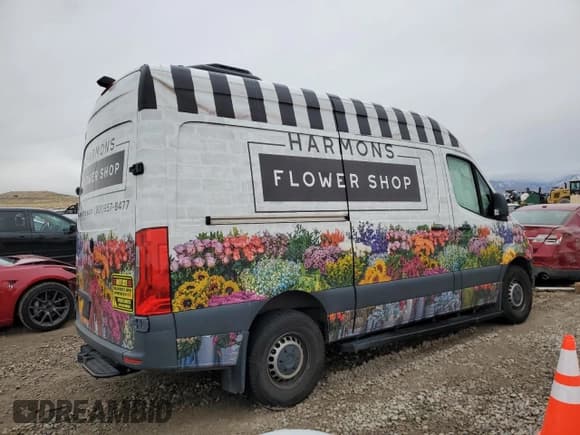 ✅ 2020 Mercedes-Benz Sprinter • VIN: W1W4EBHY6LT030247 • Lot: 82175434. Listed on Copart with Not provided. Free auction sales archive from the USA and detailed vehicle history report at DreamBid. Image 3.