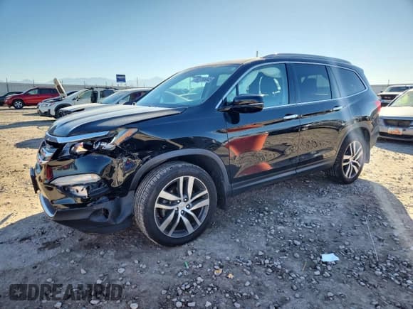 ✅ 2017 Honda Pilot Touring • VIN: 5FNYF6H98HB054439 • Lot: 82755845. Listed on Copart with 98,748 mi. Free auction sales archive from the USA and detailed vehicle history report at DreamBid. Image 1.