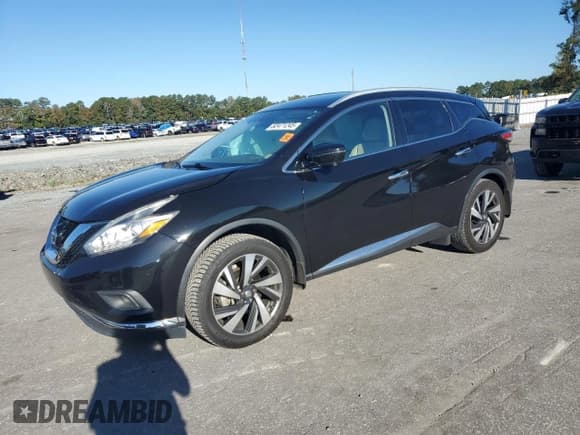 ✅ 2018 Nissan Murano Platinum • VIN: 5N1AZ2MG4JN196389 • Лот: 82471245. Опубликован ранее на Copart с пробегом 101 455 миль. Бесплатный доступ к архиву аукционных продаж из США и подробный отчёт об истории автомобиля на DreamBid. Изображение 1.