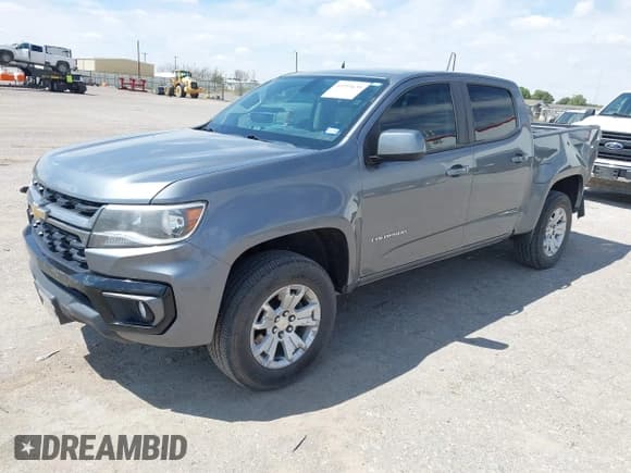 ✅ 2021 Chevrolet Colorado 2WD LT • VIN: 1GCGSCEA3M1109399 • Lot: 43253635. Listed on IAAI with 149,451 mi. Free auction sales archive from the USA and detailed vehicle history report at DreamBid. Image 2.