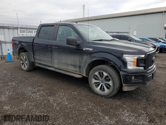 ✅ 2019 Ford F-150 XL • VIN: 1FTEW1EP3KFD47130 • Lot: 83993394. Listed on Copart with 191,506 mi. Free auction sales archive from the USA and detailed vehicle history report at DreamBid. Image 4.