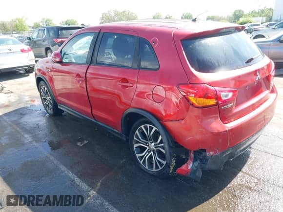 2016 Mitsubishi Outlander SE with VIN JA4AP3AW6GZ042838, listed as a IAAI auction lot 41910179 with 126,072 mi miles and . Bid and sale history available at DreamBid. Image 3.