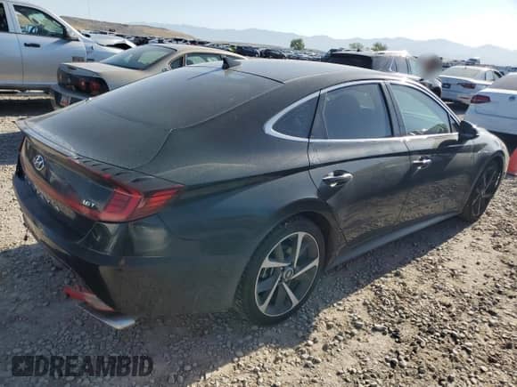 2021 Hyundai Sonata SEL Plus z VIN 5NPEJ4J21MH123454, wystawiony jako Copart lot #57155845 z przebiegiem 209 873 mil mil oraz Szkoda całkowita • Salvage title. Historia ofert i sprzedaży dostępna na DreamBid. Obrazek 3.