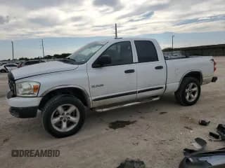 ✅ 2008 Dodge 1500 SLT • VIN: 1D7HU18N78S514091 • Лот: 82509925. Опубликован ранее на Copart с пробегом 241 822 миль. Бесплатный доступ к архиву аукционных продаж из США и подробный отчёт об истории автомобиля на DreamBid. Изображение 1.