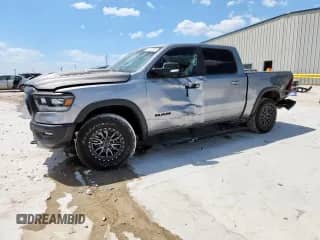2022 Ram 1500 Rebel with VIN 1C6SRFLT7NN192140, listed as a Copart auction lot 66149695 with 72,527 mi miles and Clean title. Bid and sale history available at DreamBid. Image 1.