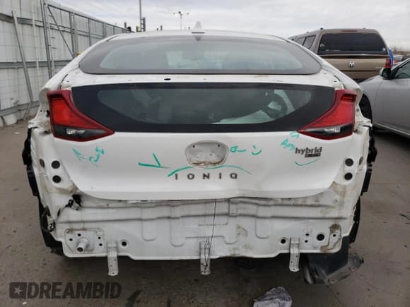 ✅ 2018 Hyundai Ioniq Blue • VIN: KMHC65LC4JU096316 • Lot: 80973724. Wystawiony na Copart z przebiegiem 96 791 mil. Bezpłatny archiwum sprzedaży aukcyjnych z USA i szczegółowy raport historii pojazdu na DreamBid. Zdjęcie 6.