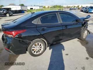 2018 Hyundai Accent SEL with VIN 3KPC24A35JE029249, listed as a Copart auction lot 65001424 with 73,415 mi miles and Non repairable. Bid and sale history available at DreamBid. Image 3.