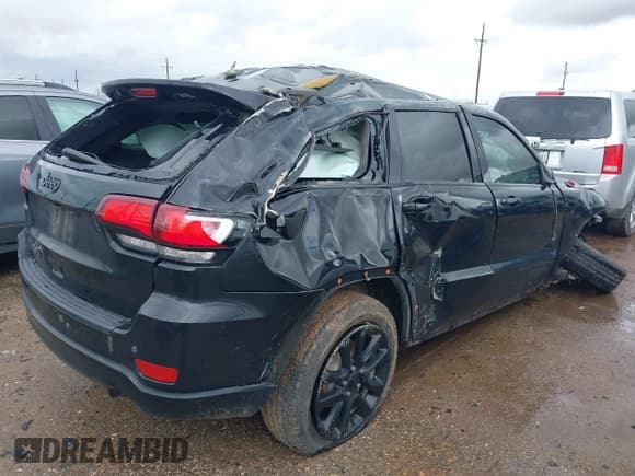 ✅ 2019 Jeep Grand Cherokee Laredo E • VIN: 1C4RJFAG0KC703635 • Lot: 42638653. Listed on IAAI with 80,455 mi. Free auction sales archive from the USA and detailed vehicle history report at DreamBid. Image 4.