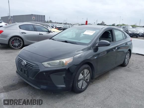 ✅ 2017 Hyundai Ioniq Blue • VIN: KMHC65LC8HU058095 • Lot: 42196164. Wystawiony na IAAI z przebiegiem 189 344 mil. Bezpłatny archiwum sprzedaży aukcyjnych z USA i szczegółowy raport historii pojazdu na DreamBid. Zdjęcie 2.