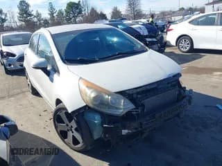 ✅ 2012 Kia Rio EX • VIN: KNADN5A3XC6060049 • Lot: 43742160. Listed on IAAI with 144,865 mi. Free auction sales archive from the USA and detailed vehicle history report at DreamBid. Image 1.