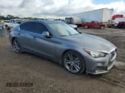 ✅ 2019 Infiniti Q50 Signature Edition • VIN: JN1EV7AR5KM590773 • Lot: 70995334. Listed on Copart with 56,824 mi. Free auction sales archive from the USA and detailed vehicle history report at DreamBid. Image 4.