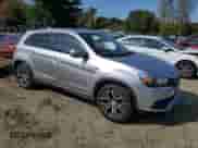 2018 Mitsubishi Outlander ES with VIN JA4AR3AU3JZ026435, listed as a Copart auction lot 84451235 with 117,583 mi miles and Salvage title. Bid and sale history available at DreamBid. Image 4.