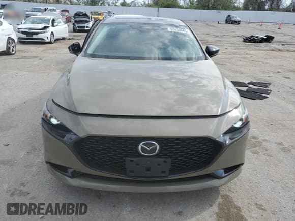 ✅ 2024 Mazda 3 Carbon Edition • VIN: 3MZBPBXY3RM412254 • Lot: 52433645. Listed on Copart with 16,034 mi. Free auction sales archive from the USA and detailed vehicle history report at DreamBid. Image 5.