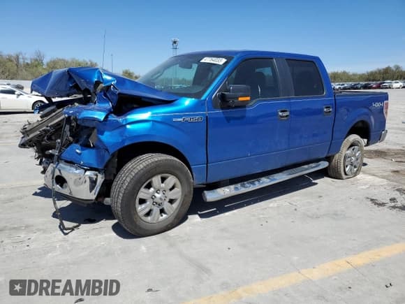 ✅ 2011 Ford F-150 XLT • VIN: 1FTFW1EF9BFB55125 • Lot: 47764033. Listed on Copart with Not provided. Free auction sales archive from the USA and detailed vehicle history report at DreamBid. Image 1.