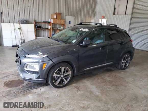 2020 Hyundai Kona Limited z VIN KM8K33A58LU402093, wystawiony jako Copart lot #43564833 z przebiegiem 40 356 mil mil oraz . Historia ofert i sprzedaży dostępna na DreamBid. Obrazek 1.