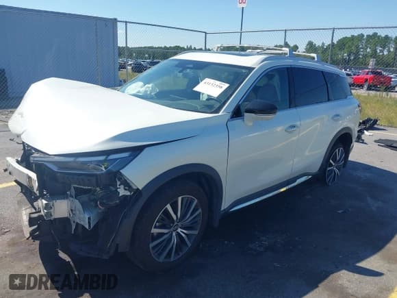 ✅ 2023 Infiniti QX60 Sensory • VIN: 5N1DL1GS6PC359024 • Лот: 43132358. Опубликован ранее на IAAI с пробегом 39 712 миль. Бесплатный доступ к архиву аукционных продаж из США и подробный отчёт об истории автомобиля на DreamBid. Изображение 2.
