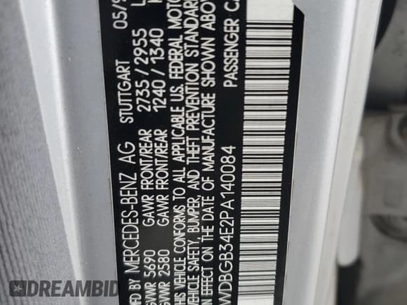 ✅ 1993 Mercedes-Benz 300 • VIN: WDBGB34E2PA140084 • Lot: 82531175. Listed on Copart with 203,123 mi. Free auction sales archive from the USA and detailed vehicle history report at DreamBid. Image 12.