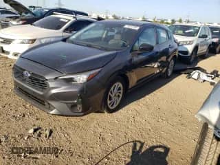 2024 Subaru Impreza с VIN JF1GUABC6R8391658, выставлен на аукционе Copart как лот 71024745 с пробегом 4 024 миль миль и Списание • Salvage title. История ставок и продаж доступна на DreamBid. Изображение 1.