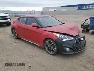 ✅ 2016 Hyundai Veloster Turbo • VIN: KMHTC6AE3GU283672 • Lot: 82390324. Wystawiony na Copart z przebiegiem 70 691 mil. Bezpłatny archiwum sprzedaży aukcyjnych z USA i szczegółowy raport historii pojazdu na DreamBid. Zdjęcie 4.
