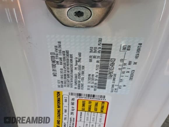 ✅ 2025 Ford Mustang GT • VIN: 1FA6P8CFXS5406433 • Lot: 94894405. Listed on Copart with 1,340 mi. Free auction sales archive from the USA and detailed vehicle history report at DreamBid. Image 12.