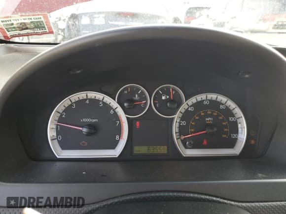 ✅ 2011 Chevrolet Aveo 2LT • VIN: KL1TG6DE8BB181266 • Lot: 44210835. Wystawiony na Copart z przebiegiem 63 559 mil. Bezpłatny archiwum sprzedaży aukcyjnych z USA i szczegółowy raport historii pojazdu na DreamBid. Zdjęcie 9.