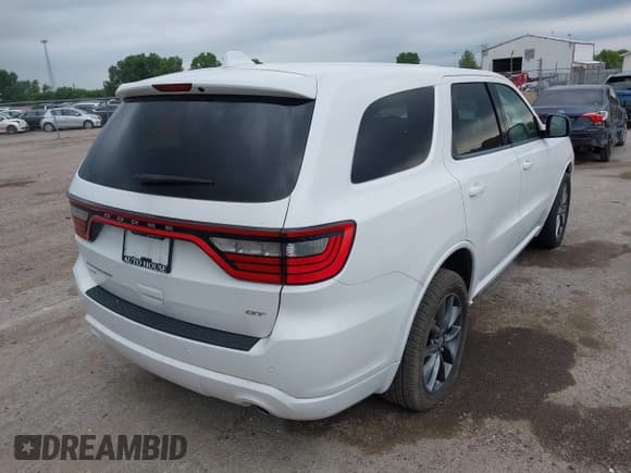 ✅ 2017 Dodge Durango GT • VIN: 1C4RDJDG9HC719282 • Lot: 42517494. Wystawiony na IAAI z przebiegiem 134 013 mil. Bezpłatny archiwum sprzedaży aukcyjnych z USA i szczegółowy raport historii pojazdu na DreamBid. Zdjęcie 4.