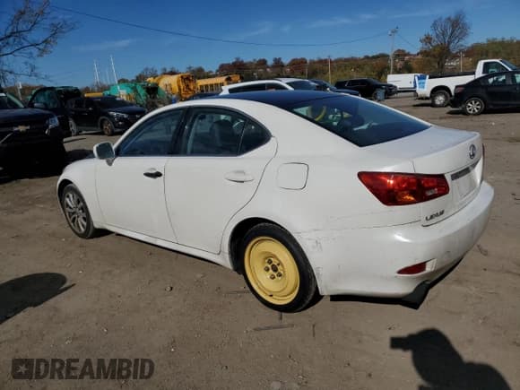 ✅ 2006 Lexus IS 250 • VIN: JTHCK262462003054 • Lot: 91406265. Listed on Copart with 159,592 mi. Free auction sales archive from the USA and detailed vehicle history report at DreamBid. Image 2.
