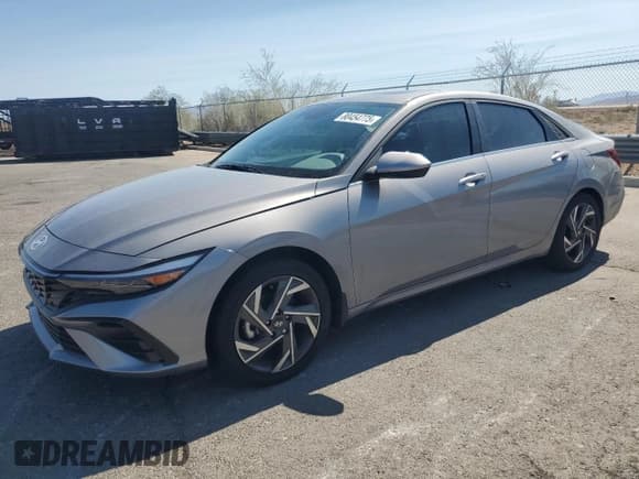 ✅ 2025 Hyundai Elantra SEL Convenience • VIN: KMHLS4DGXSU927584 • Lot: 80454775. Wystawiony na Copart z przebiegiem 941 mil. Bezpłatny archiwum sprzedaży aukcyjnych z USA i szczegółowy raport historii pojazdu na DreamBid. Zdjęcie 1.