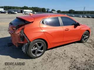 2019 Hyundai Veloster 2.0 z VIN KMHTG6AF1KU010543, wystawiony jako Copart lot #74552744 z przebiegiem 62 040 mil mil oraz Szkoda całkowita • Salvage title. Historia ofert i sprzedaży dostępna na DreamBid. Obrazek 3.