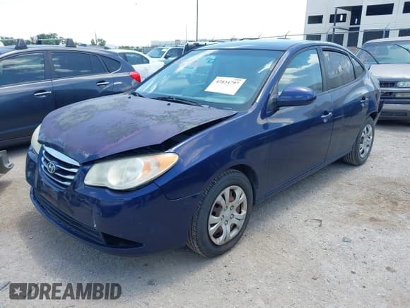 ✅ 2010 Hyundai Elantra GLS • VIN: KMHDU4AD8AU022736 • Lot: 42834797. Listed on IAAI with 165,068 mi. Free auction sales archive from the USA and detailed vehicle history report at DreamBid. Image 2.