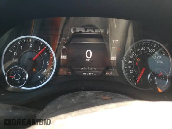 2022 Ram 1500 Big Horn с VIN 1C6SRFBTXNN131415, выставлен на аукционе Copart как лот 91452495 с пробегом 55 404 миль миль и На запчасти • Non repairable. История ставок и продаж доступна на DreamBid. Изображение 9.