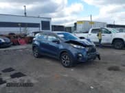 ✅ 2021 Kia Sportage LX • VIN: KNDPMCAC2M7889698 • Lot: 43537420. Listed on IAAI with 50,173 mi. Free auction sales archive from the USA and detailed vehicle history report at DreamBid. Image 1.