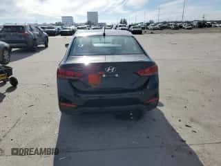 2021 Hyundai Accent SE with VIN 3KPC24A60ME151046, listed as a Copart auction lot 72767382 with 36,466 mi miles and . Bid and sale history available at DreamBid. Image 6.