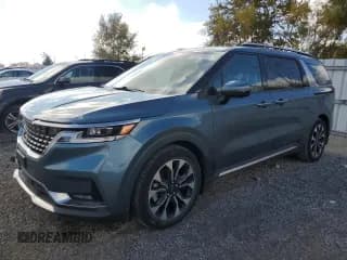 ✅ 2023 Kia Carnival EX • VIN: KNDNC5H35P6205782 • Лот: 90456555. Опубликован ранее на Copart с пробегом 56 383 миль. Бесплатный доступ к архиву аукционных продаж из США и подробный отчёт об истории автомобиля на DreamBid. Изображение 1.