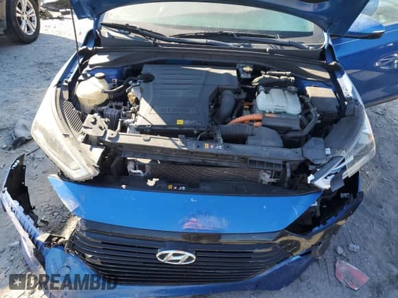 2017 Hyundai Ioniq Limited z VIN KMHC85LC8HU046393, wystawiony jako Copart lot #77096884 z przebiegiem 139 140 mil mil oraz Szkoda całkowita • Salvage title. Historia ofert i sprzedaży dostępna na DreamBid. Obrazek 11.