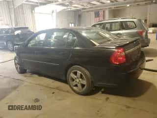 2006 Chevrolet Malibu LTZ z VIN 1G1ZU53876F155198, wystawiony jako Copart lot #71985254 z przebiegiem 143 833 mil mil oraz Szkoda całkowita • Salvage title. Historia ofert i sprzedaży dostępna na DreamBid. Obrazek 2.