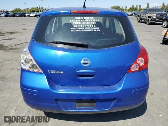 ✅ 2010 Nissan Versa S • VIN: 3N1BC1CP1AL460760 • Lot: 60279085. Listed on Copart with 182,671 mi. Free auction sales archive from the USA and detailed vehicle history report at DreamBid. Image 6.