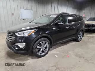 2016 Hyundai Santa Fe Limited z VIN KM8SRDHF9GU141064, wystawiony jako Copart lot #90247635 z przebiegiem 142 441 mil mil oraz Czysty tytuł • Clean title. Historia ofert i sprzedaży dostępna na DreamBid. Obrazek 1.