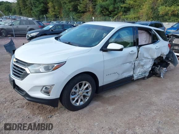 ✅ 2019 Chevrolet Equinox LT • VIN: 2GNAXTEV2K6287042 • Lot: 43395959. Wystawiony na IAAI z przebiegiem 46 992 mil. Bezpłatny archiwum sprzedaży aukcyjnych z USA i szczegółowy raport historii pojazdu na DreamBid. Zdjęcie 2.