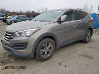 ✅ 2016 Hyundai Santa Fe • VIN: 5XYZTDLB7GG338163 • Лот: 75616773. Опубликован ранее на Copart с пробегом 110 896 миль. Бесплатный доступ к архиву аукционных продаж из США и подробный отчёт об истории автомобиля на DreamBid. Изображение 1.