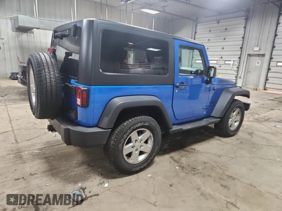✅ 2015 Jeep Wrangler Sport • VIN: 1C4AJWAG4FL530673 • Lot: 92408205. Listed on Copart with 93,472 mi. Free auction sales archive from the USA and detailed vehicle history report at DreamBid. Image 3.