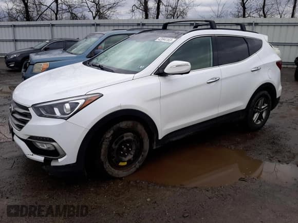✅ 2017 Hyundai Santa Fe 2.4L • VIN: 5NMZUDLB3HH037412 • Лот: 42044163. Опубликован ранее на Copart с пробегом 86 318 миль. Бесплатный доступ к архиву аукционных продаж из США и подробный отчёт об истории автомобиля на DreamBid. Изображение 1.