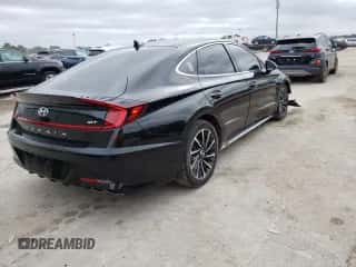 2020 Hyundai Sonata SEL Plus с VIN 5NPEJ4J27LH019646, выставлен на аукционе Copart как лот 68603122 с пробегом 46 483 миль миль и . История ставок и продаж доступна на DreamBid. Изображение 3.