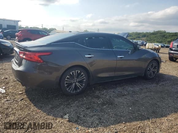 ✅ 2017 Nissan Maxima S • VIN: 1N4AA6AP6HC386827 • Lot: 70097635. Listed on Copart with 145,566 mi. Free auction sales archive from the USA and detailed vehicle history report at DreamBid. Image 3.