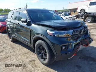 ✅ 2021 Ford Explorer Timberline • VIN: 1FMSK8JH1MGC41094 • Лот: 42085527. Опубликован ранее на IAAI с пробегом 76 932 миль. Бесплатный доступ к архиву аукционных продаж из США и подробный отчёт об истории автомобиля на DreamBid. Изображение 1.