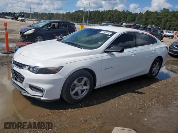 2016 Chevrolet Malibu LS z VIN 1G1ZC5ST9GF189444, wystawiony jako Copart lot #84464015 z przebiegiem 198 780 mil mil oraz Szkoda całkowita • Salvage title. Historia ofert i sprzedaży dostępna na DreamBid. Obrazek 1.